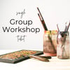 Group Oil Painting Workshop Individual Ticket
