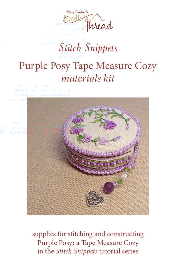 Image of Purple Posy Materials Kit