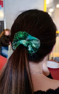Image 3 of Feel the beat of the rain scrunchie 6