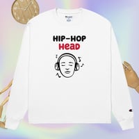 Image 2 of Hip-hop Head Men's Champion Long Sleeve Shirt