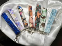 Image 3 of Evergreen Pine Tree Wristlet Keyfob