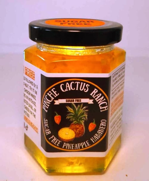 Image of Sugar Free Pineapple Habanero Jam