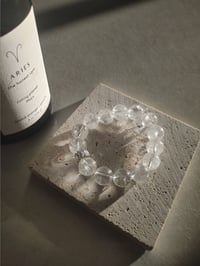 Image 1 of white azeztulite bracelet 白阿赛斯特莱水晶