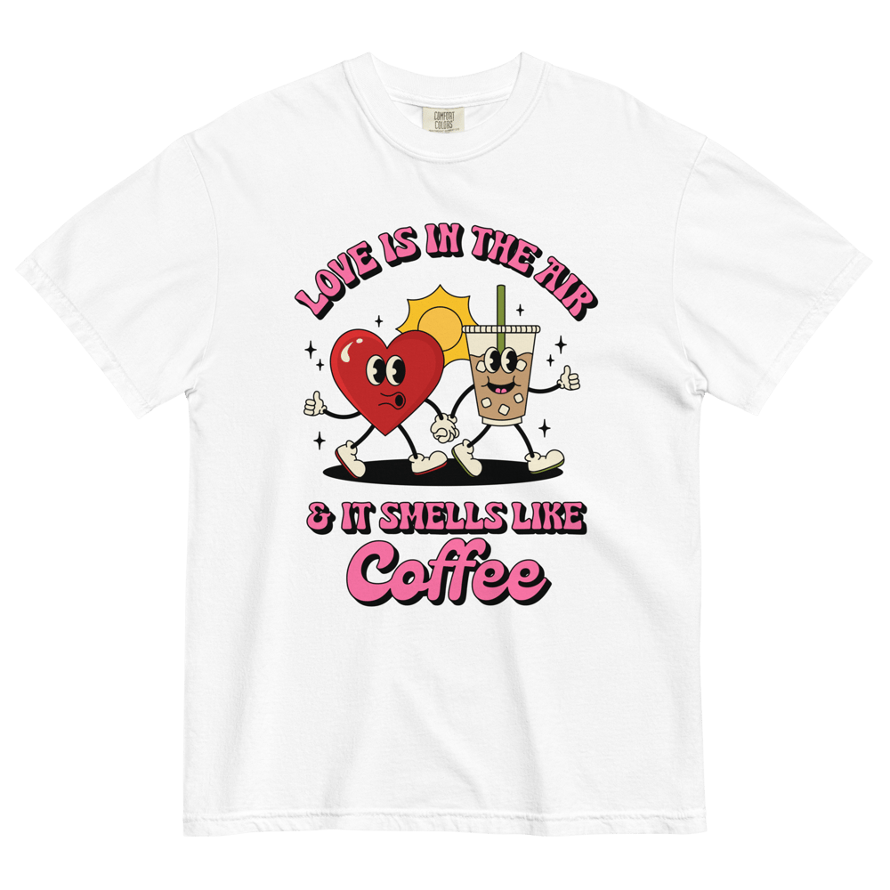 love is in the air comfort colors tshirt