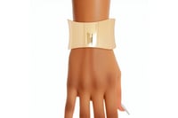 Image 1 of Cuff Gold Polished Bracelet for Women