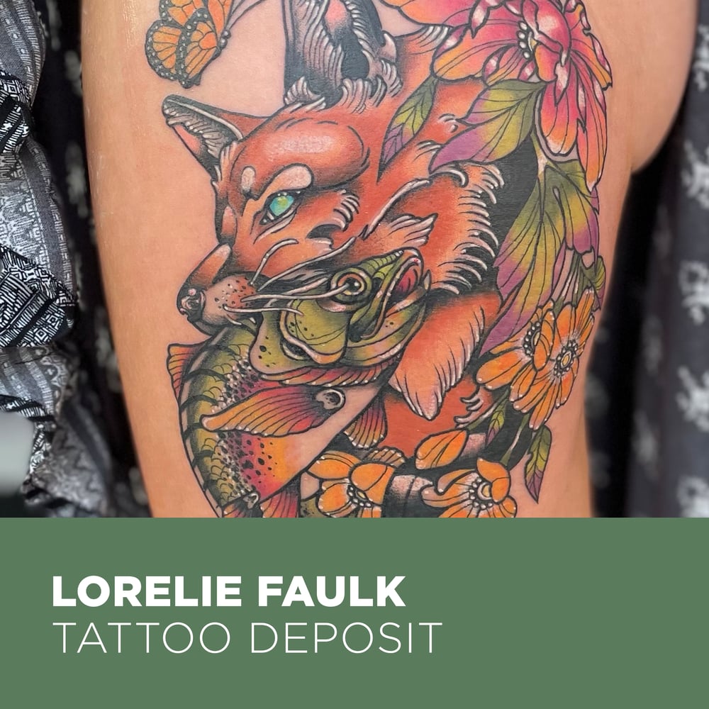 Image of Tattoo Deposit for Lorelie Faulk