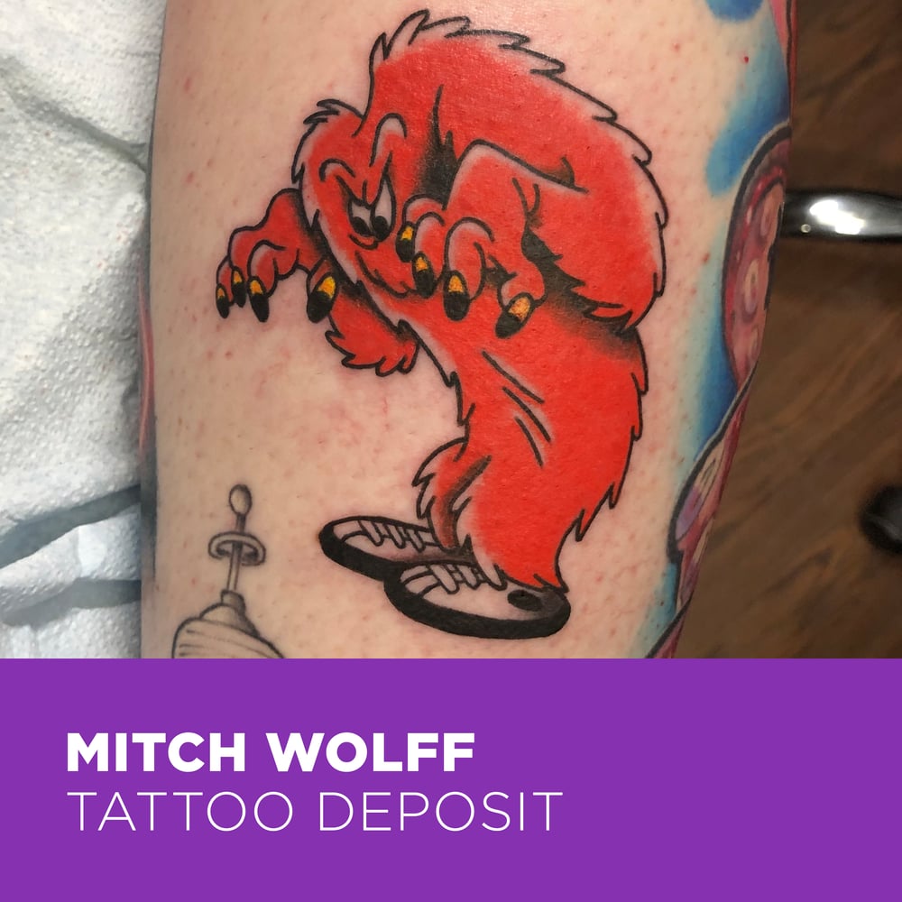 Image of Tattoo Deposit for Mitch Wolff