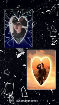 Image of Inspired by SF9 "Bibora" Double Sided Acrylic Photocard Holder Standee