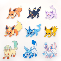 Image of Eeveelutions Vinyl Sticker