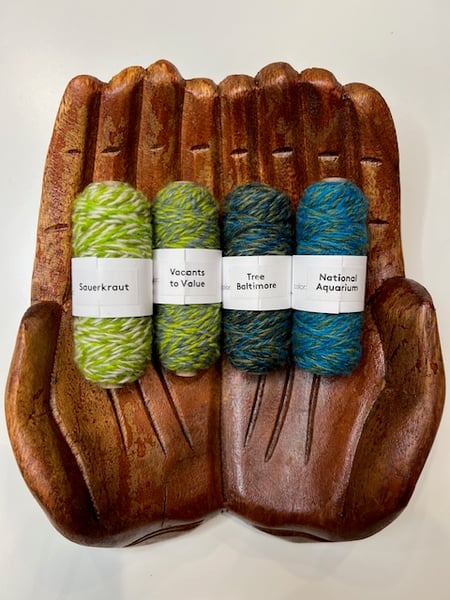 Image of Plied Fingering Weight  Embellishing Thread  