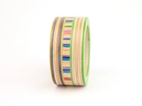 Image 2 of Recycled skateboard napkin rings (set of 4)