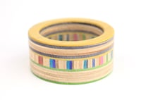 Image 3 of Recycled skateboard napkin rings (set of 4)