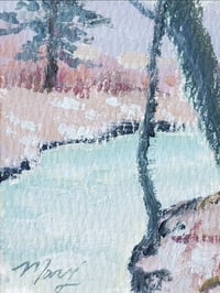 Image 1 of Melty Snow -Original Acrylic Painting 