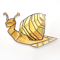 Image of Runescape Snail Vinyl Sticker