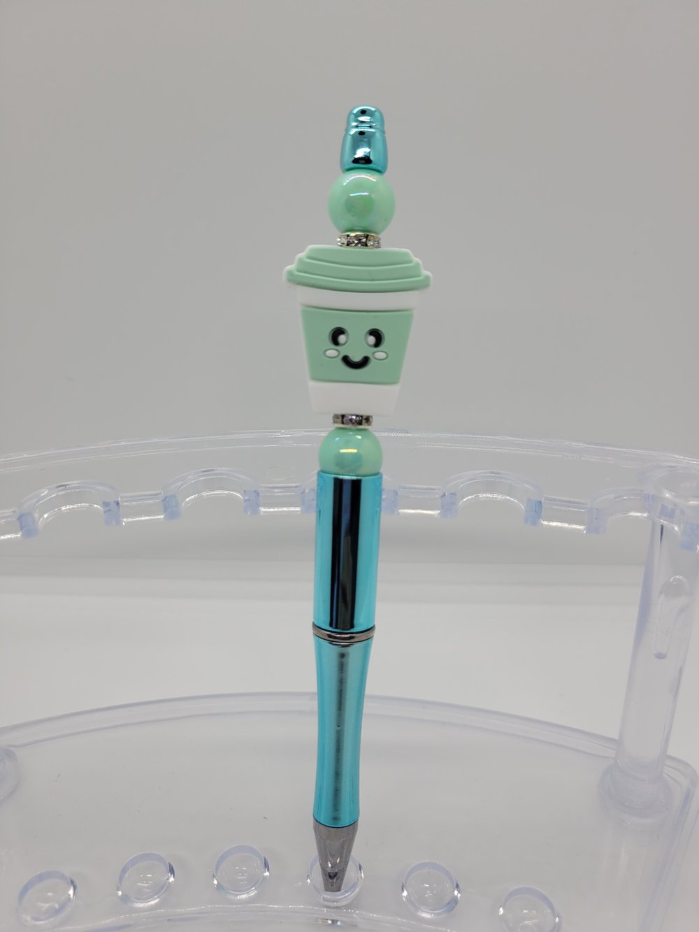 Image of Teal Coffee Cup Pen