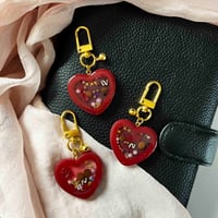 Image 2 of Mini Valentine Heart Shaker Keychain