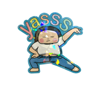 Image 1 of Yasss Sticker 