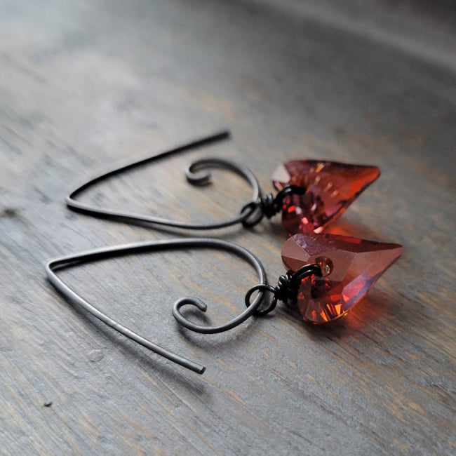 Devilish Love Earrings