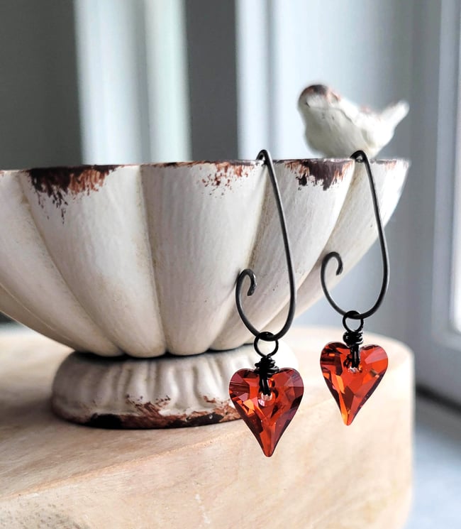 Devilish Love Earrings