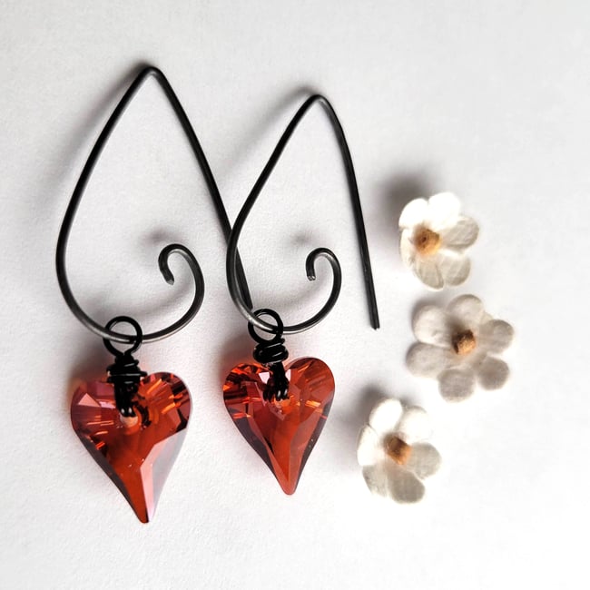 Devilish Love Earrings