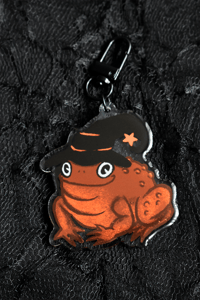 Frog Wizard Keychain