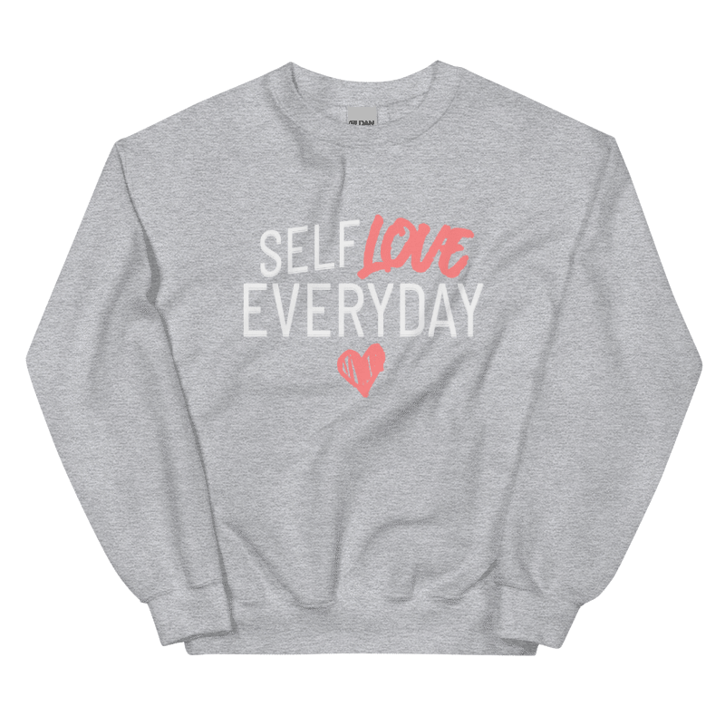 Image of Self Love Sweatshirt (Sports Grey)
