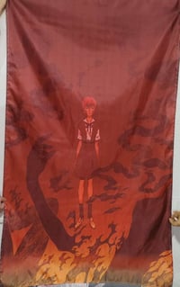 Image of Evangelion Flag "Sea Of Red"