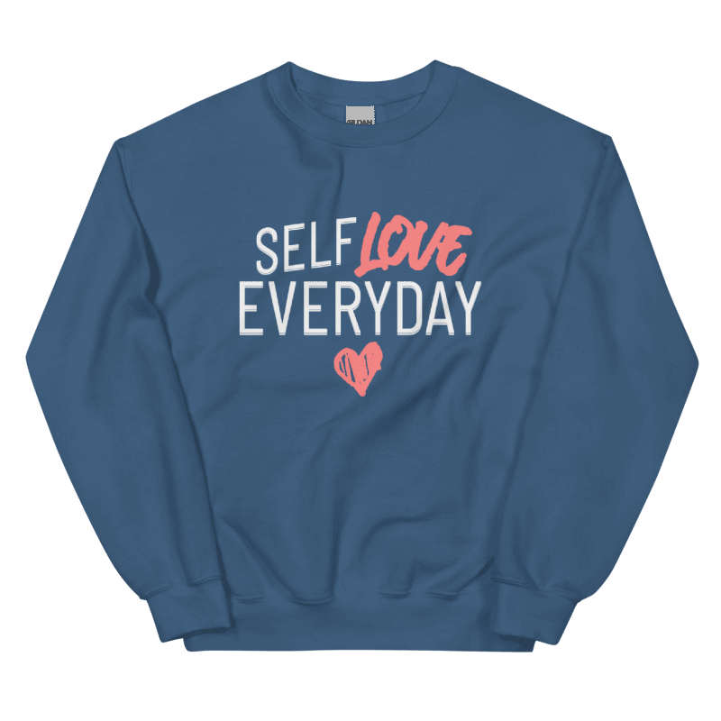 Image of Self Love Sweatshirt (Indigo)