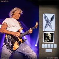 Image 1 of George Lynch guitar stickers Desert Eagle replica Signature Series ESP LTD GL 2024 