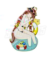 Image 2 of Honolulu Poolside Hard Enamel Pin
