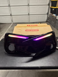 Image 2 of 18-21 WRX/STI JDM Bezels w/ RGB Flowing Color Changing LED