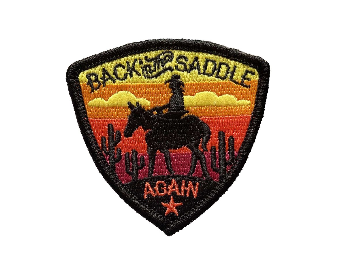 Image of Back in the Saddle Again Patch
