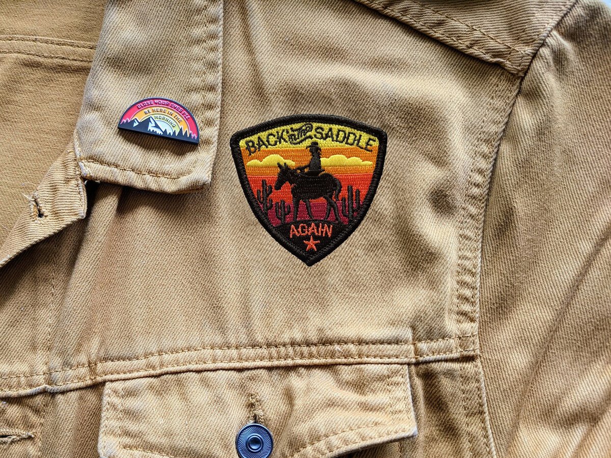 Image of Back in the Saddle Again Patch