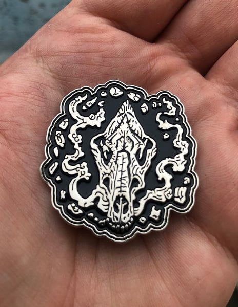 Image of Wretched is the Husk enamel pin