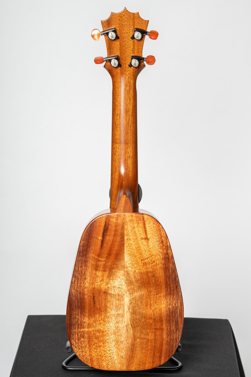 KoAloha KSM-01 Satin Koa Pineapple Soprano