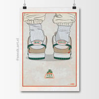 Image 1 of Nike Dunk SB Low x Jarritos (Version 2) Sneaker Poster