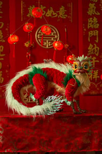 Image 2 of PREORDER - Red Chinese Dragon poseable artdoll
