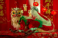 Image 4 of PREORDER - Red Chinese Dragon poseable artdoll