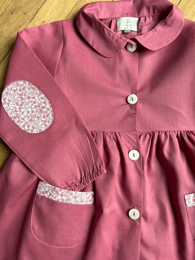 Violette, rose framboise