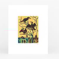 Image 1 of New Cut Cormorants screenprint