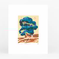 Image 1 of Jay Planted Oak screenprint