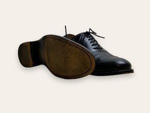 Image of Oxford black calf VINTAGE by Grilli