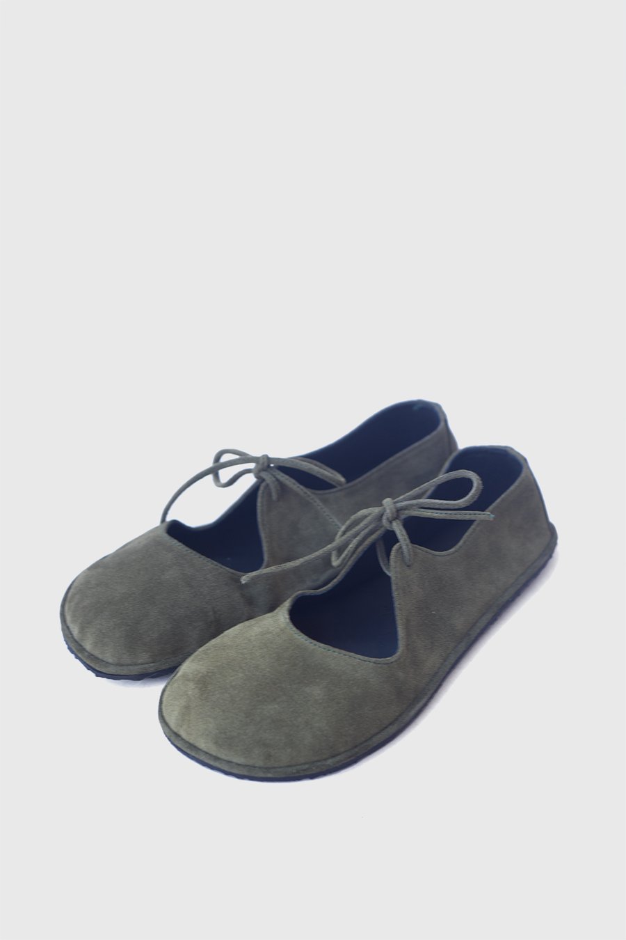 Image of Passion Ballet flats in Olive Suede -  39 EU - Ready to ship 