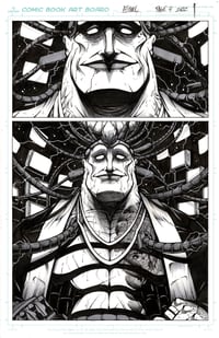 CYBERPUNK ORIGINAL PAGE SIGNED
