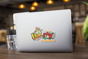 Image of InkInk Collectibles Year of the Dragon Sticker ( Green ) // ** FREE SHIPPING **