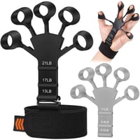 Finger Gripper Finger Exerciser Guitar Finger Exerciser 6 Resistant Levels Recovery Physical Tools H