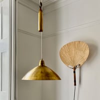Image 5 of Ingo Maurer Uchiwa Wall Lamp, Germany, 1970s