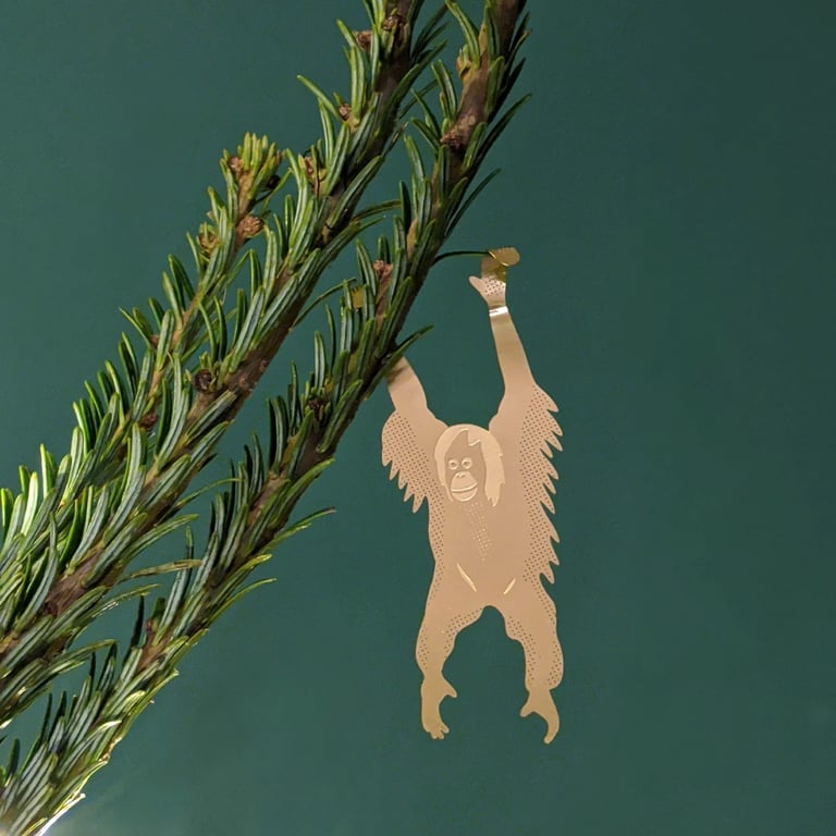 DÉCO ANIMAL POUR PLANTE - ORANG-OUTAN Image 2