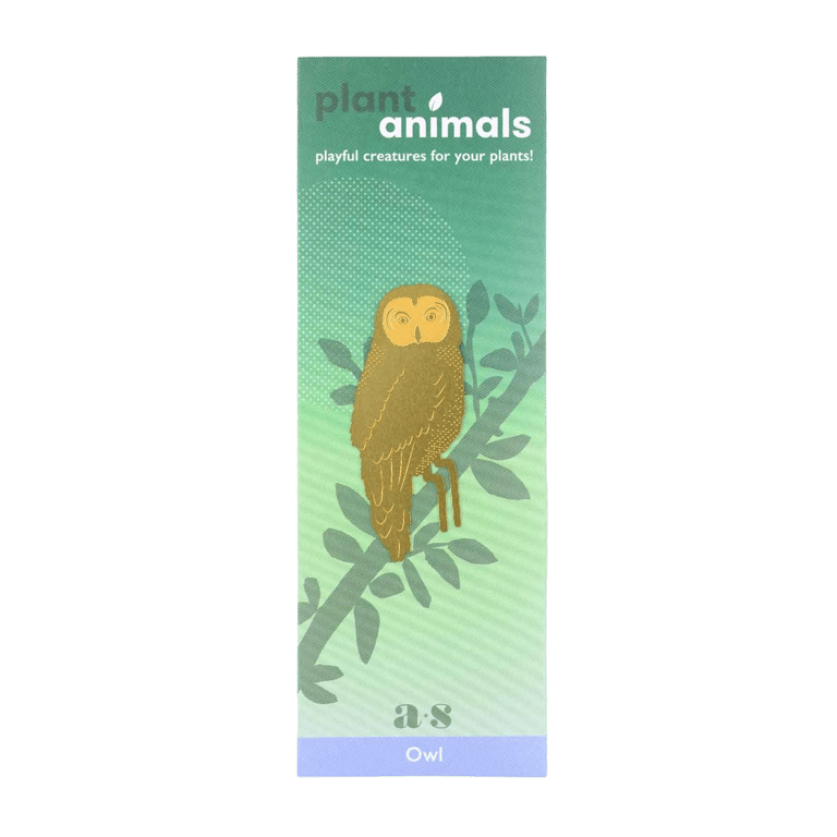 DÉCO ANIMAL POUR PLANTE - CHOUETTE