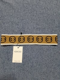 Image 1 of Gucci Headband White&Brown